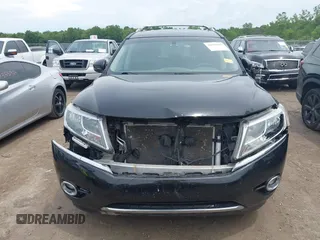 2013 Nissan Pathfinder Platinum with VIN 5N1AR2MM9DC605668, listed as a IAAI auction lot 42528542 with 142,956 mi miles and . Bid and sale history available at DreamBid. Image 12.