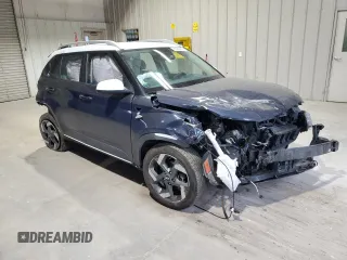 2023 Hyundai Venue Limited with VIN KMHRC8A32PU222379, listed as a Copart auction lot 55206605 with Not provided miles and Salvage title. Bid and sale history available at DreamBid. Image 4.