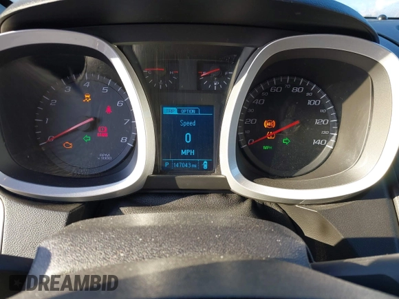 2017 Chevrolet Equinox Premier with VIN 2GNALDEK5H1604700, listed as a IAAI auction lot 41610445 with 147,043 mi miles. Bid and sale history available at carsss.com. Image 7.