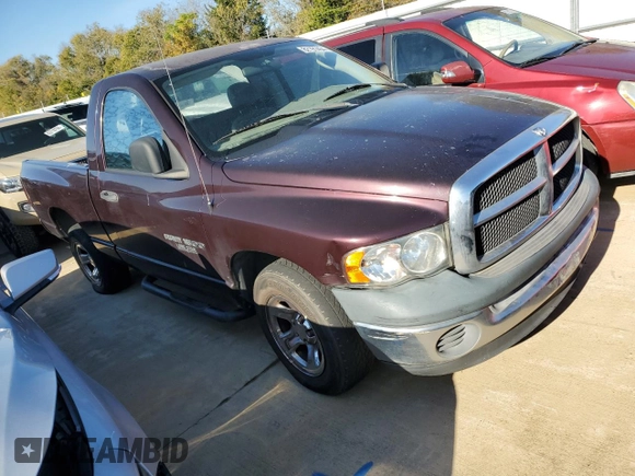 2004 Dodge 1500 ST with VIN 1D7HA16K74J115408, listed as a Copart auction lot 82191464 with 159,248 mi miles and Clean Title. Bid and sale history available at DreamBid. Image 4.