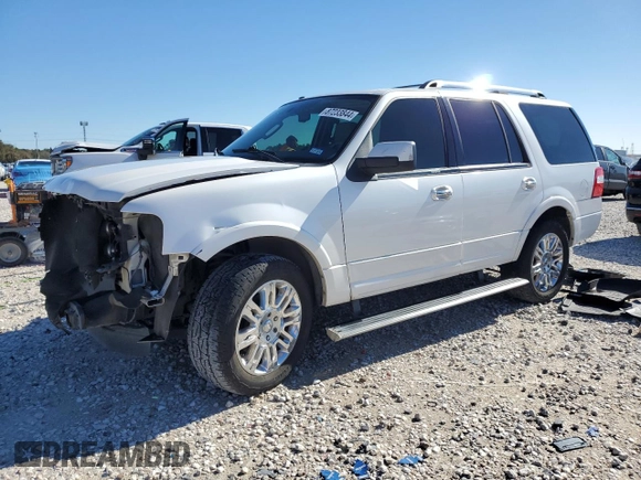 2011 Ford Expedition Limited with VIN 1FMJU1K55BEF26004, listed as a Copart auction lot 87233844 with 136,992 mi miles and Clean Title. Bid and sale history available at carsss.com. Image 1.