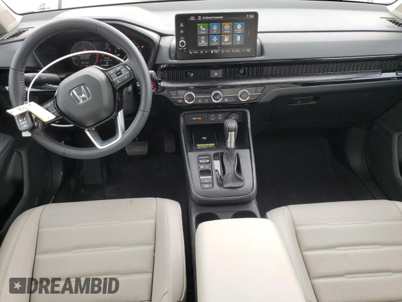 2025 Honda CR-V EX-L with VIN 2HKRS4H78SH433954, listed as a Copart auction lot 50296815 with 1,509 mi miles and Salvage Title. Bid and sale history available at DreamBid. Image 8.