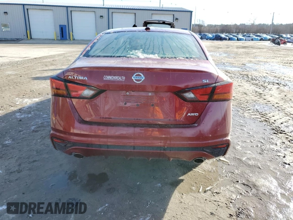 2020 Nissan Altima 2.5 SL with VIN 1N4BL4EW2LC128284, listed as a Copart auction lot 86593994 with 65,902 mi miles and Salvage Title. Bid and sale history available at carsss.com. Image 6.