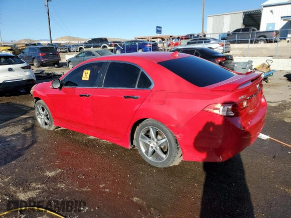 2012 Acura TSX Special Edition with VIN JH4CU2F84CC019890, listed as a Copart auction lot 49109235 with 119,655 mi miles and Salvage title. Bid and sale history available at DreamBid. Image 2.