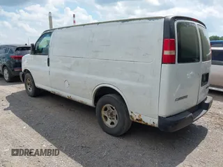 2005 Chevrolet Express Cargo with VIN 1GCFG15X151253802, listed as a IAAI auction lot 42618397 with 212,370 mi miles and . Bid and sale history available at DreamBid. Image 3.