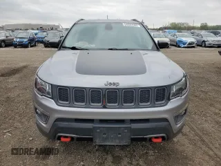 2017 Jeep Compass Trailhawk с VIN 3C4NJDDB6HT689305, выставлен на аукционе Copart как лот 54889585 с пробегом 43 686 миль миль и Списание • Salvage title. История ставок и продаж доступна на DreamBid. Изображение 5.