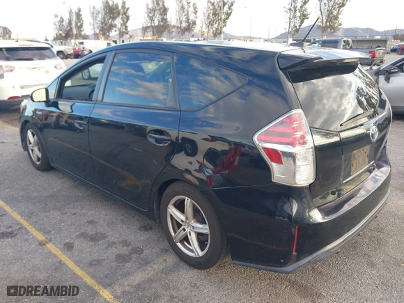 2017 Toyota Prius v Two with VIN JTDZN3EU1HJ066102, listed as a IAAI auction lot 41429125 with 168,152 mi miles. Bid and sale history available at carsss.com. Image 3.