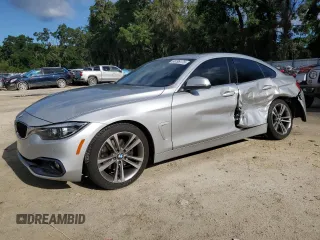 2019 BMW 4 Series 430i z VIN WBA4J1C52KBM14901, wystawiony jako Copart lot #56798175 z przebiegiem 75 336 mil mil oraz Nie do naprawy • Non repairable. Historia ofert i sprzedaży dostępna na DreamBid. Obrazek 1.