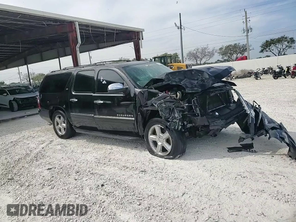 2013 Chevrolet Suburban LTZ with VIN 1GNSCKE00DR188905, listed as a Copart auction lot 46224845 with 212,260 mi miles and Salvage Title. Bid and sale history available at carsss.com. Image 14.