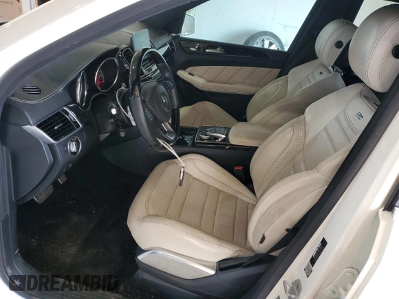2018 Mercedes-Benz GLS 63 AMG with VIN 4JGDF7FE9JB035729, listed as a Copart auction lot 63685195 with 89,958 mi miles and Salvage title. Bid and sale history available at DreamBid. Image 7.