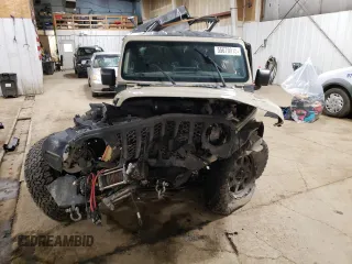 2020 Jeep Gladiator Sport S с VIN 1C6HJTAG5LL173357, выставлен на аукционе Copart как лот 55679915 с пробегом Не указан миль и Списание • Salvage title. История ставок и продаж доступна на DreamBid. Изображение 5.