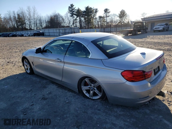 2014 BMW 4 Series 428i xDrive with VIN WBA3T1C51EPS98779, listed as a Copart auction lot 87293854 with 184,651 mi miles and Clean Title. Bid and sale history available at carsss.com. Image 2.