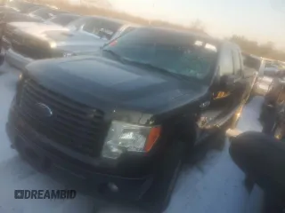 2014 Ford F-150 XL with VIN 1FTFX1EFXEFD02389, listed as a Copart auction lot 41981635 with 151,437 mi miles and Clean Title. Bid and sale history available at carsss.com. Image 1.