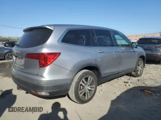 2016 Honda Pilot EX-L with VIN 5FNYF6H56GB049719, listed as a Copart auction lot 53722315 with 89,019 mi miles and Salvage Title. Bid and sale history available at carsss.com. Image 3.