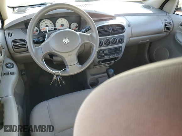 2004 Dodge Neon SXT with VIN 1B3ES56C34D542451, listed as a Copart auction lot 87085194 with 63,105 mi miles and Salvage Title. Bid and sale history available at carsss.com. Image 8.