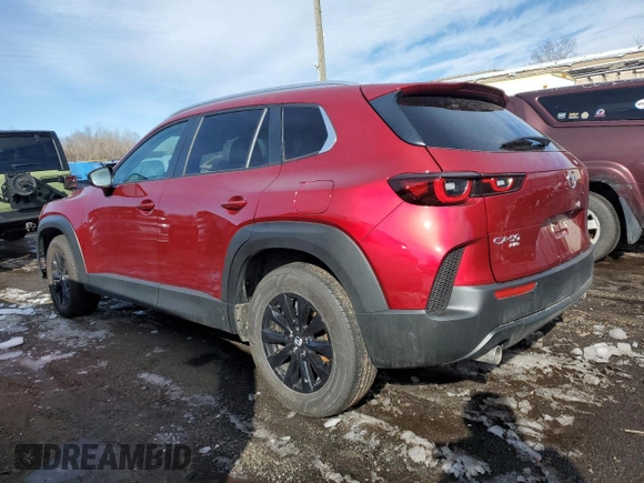 2024 Mazda CX-50 S Preferred with VIN 7MMVABBM1RN198439, listed as a Copart auction lot 45368765 with 2,046 mi miles and Salvage Title. Bid and sale history available at DreamBid. Image 2.