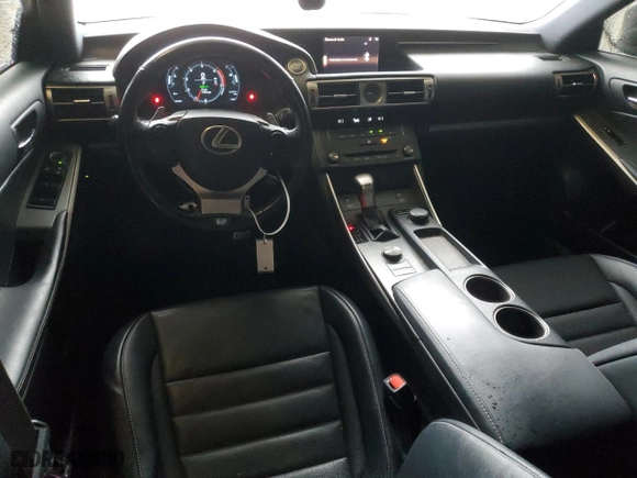 2016 Lexus IS 200t with VIN JTHBA1D21G5024116, listed as a Copart auction lot 49832245 with 107,031 mi miles and Salvage Title. Bid and sale history available at carsss.com. Image 8.