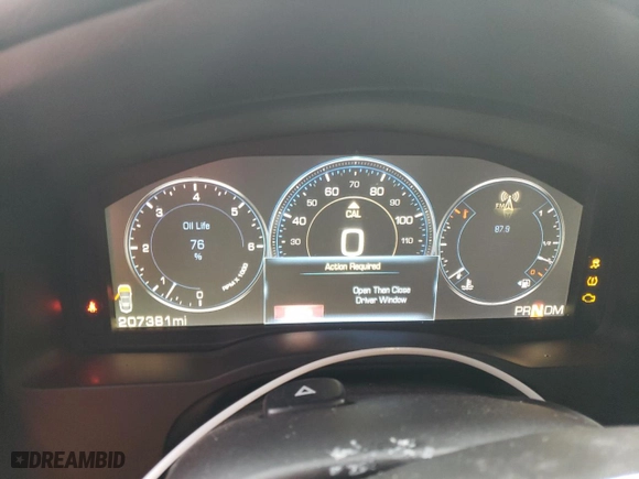 2015 Cadillac Escalade Premium with VIN 1GYS4NKJ1FR570071, listed as a Copart auction lot 45772085 with 207,381 mi miles and Clean Title. Bid and sale history available at carsss.com. Image 9.