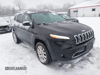 2015 Jeep Cherokee Limited z VIN 1C4PJMDS6FW765508, wystawiony jako IAAI lot #41245992 z przebiegiem 130 611 mil mil oraz . Historia ofert i sprzedaży dostępna na DreamBid. Obrazek 1.