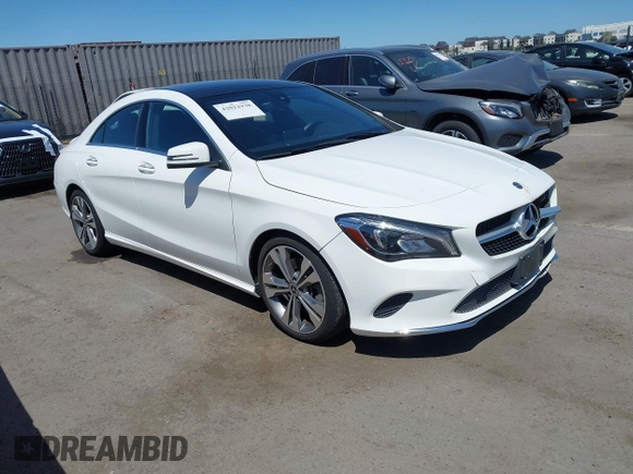 2019 Mercedes-Benz CLA 250 with VIN WDDSJ4EB5KN747662, listed as a IAAI auction lot 42022938 with 77,458 mi miles and . Bid and sale history available at DreamBid. Image 1.