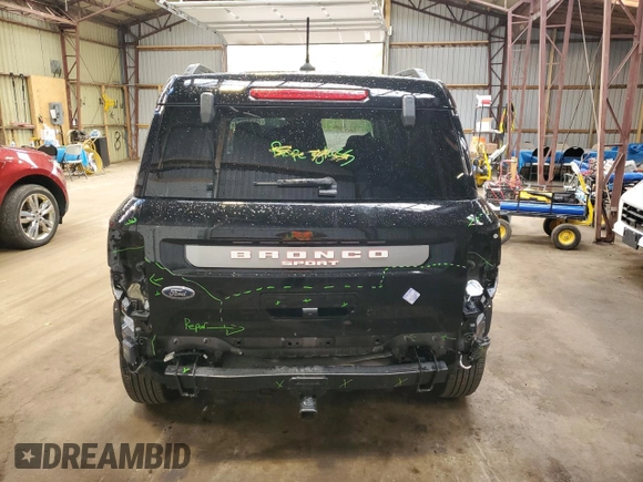 2024 Ford Bronco z VIN 3FMCR9K65RRE68999, wystawiony jako Copart lot #75180264 z przebiegiem 13 368 mil mil oraz Szkoda całkowita • Salvage title. Historia ofert i sprzedaży dostępna na DreamBid. Obrazek 6.