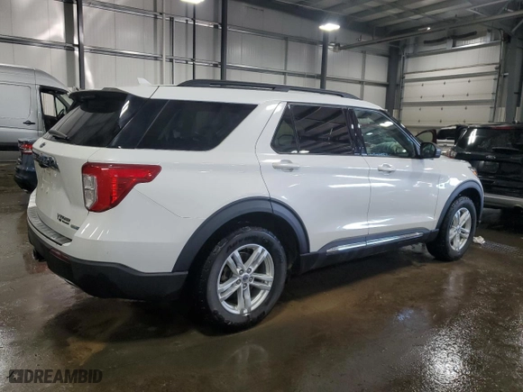 2020 Ford Explorer XLT with VIN 1FMSK8DH1LGA81714, listed as a Copart auction lot 45097295 with NaN miles and Salvage Title. Bid and sale history available at carsss.com. Image 3.