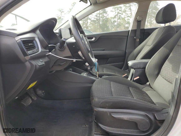 2021 Kia Rio S with VIN 3KPA24AD1ME428163, listed as a Copart auction lot 48780295 with 60,045 mi miles and Salvage Title. Bid and sale history available at carsss.com. Image 7.