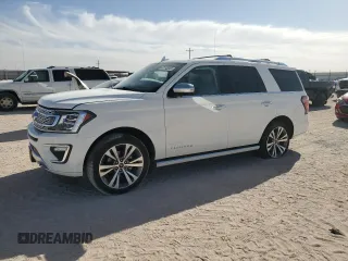 2020 Ford Expedition Platinum with VIN 1FMJU1MT1LEA86134, listed as a Copart auction lot 47113845 with 65,723 mi miles and Salvage Title. Bid and sale history available at carsss.com. Image 1.