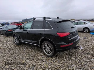 2014 Audi Q5 Premium Plus with VIN WA1CMAFP3EA095354, listed as a Copart auction lot 82421174 with 146,500 mi miles and Salvage title. Bid and sale history available at DreamBid. Image 2.