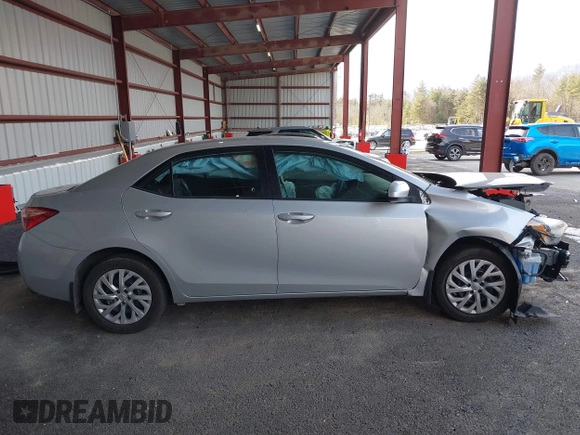 2019 Toyota Corolla L with VIN 2T1BURHE6KC157476, listed as a IAAI auction lot 41745050 with 57,746 mi miles. Bid and sale history available at carsss.com. Image 14.