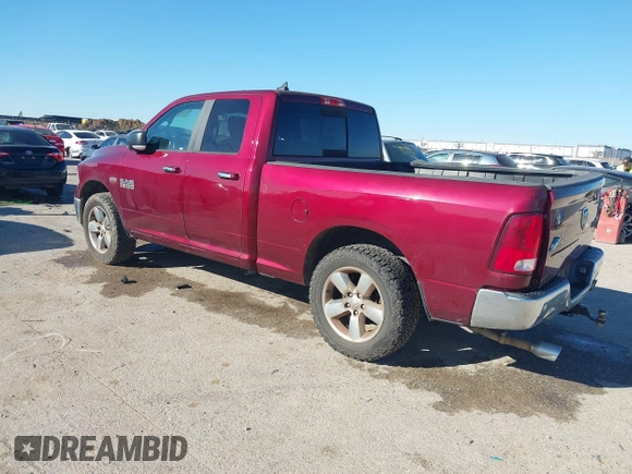 2017 Ram 1500 Outdoorsman z VIN 1C6RR7GT1HS677099, wystawiony jako IAAI lot #41796138 z przebiegiem 144 732 mil mil oraz . Historia ofert i sprzedaży dostępna na DreamBid. Obrazek 3.