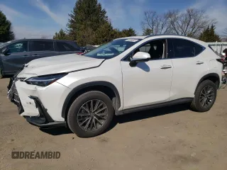 2025 Lexus NX with VIN JTJGGCEZ7S5011079, listed as a Copart auction lot 46956335 with 1,959 mi miles and Salvage Title. Bid and sale history available at carsss.com. Image 1.