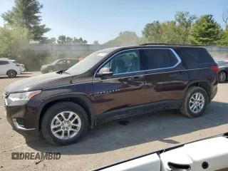 2019 Chevrolet Traverse LT Cloth with VIN 1GNERGKW9KJ218237, listed as a Copart auction lot 69588844 with 57,307 mi miles and Salvage Title. Bid and sale history available at carsss.com. Image 1.