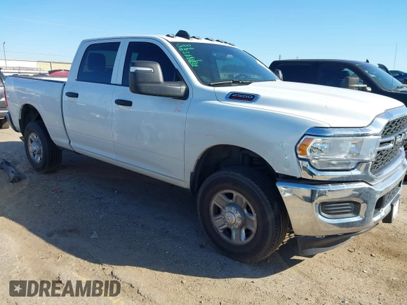 2024 Ram 2500 Tradesman с VIN 3C6UR5CJ7RG264311, выставлен на аукционе IAAI как лот 41761181 с пробегом 8 043 миль миль и . История ставок и продаж доступна на DreamBid. Изображение 1.