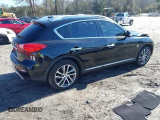 2017 Infiniti QX50 with VIN JN1BJ0RR7HM417050, listed as a IAAI auction lot 41455469 with 102,417 mi miles and . Bid and sale history available at DreamBid. Image 4.