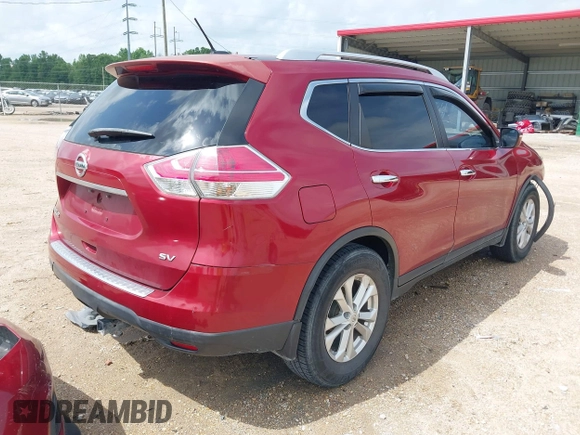 2015 Nissan Rogue S with VIN KNMAT2MT3FP511892, listed as a IAAI auction lot 42083204 with 140,022 mi miles and . Bid and sale history available at DreamBid. Image 4.