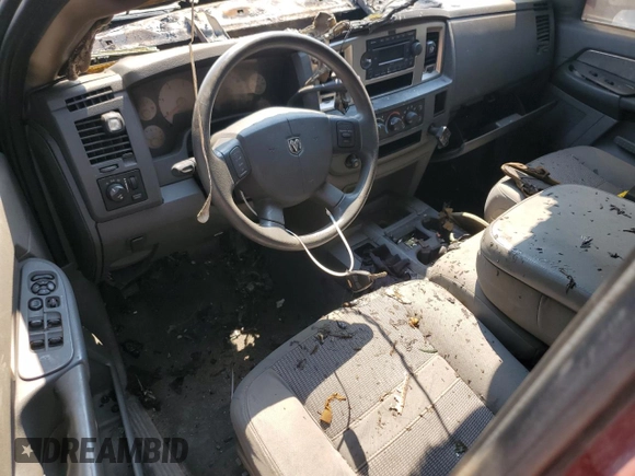 2007 Dodge Ram 2500 SLT with VIN 3D7KS29C17G701802, listed as a Copart auction lot 63145474 with 0 mi miles and Clean Title. Bid and sale history available at carsss.com. Image 8.
