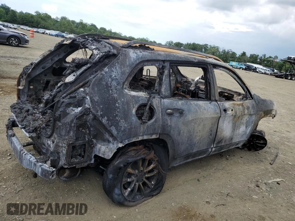 2019 Jeep Cherokee Latitude Plus with VIN 1C4PJMLB2KD258712, listed as a Copart auction lot 62681545 with Not provided miles and Salvage title. Bid and sale history available at DreamBid. Image 3.