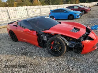 2017 Chevrolet Corvette 1LT with VIN 1G1YB2D72H5106831, listed as a Copart auction lot 78091074 with 40,254 mi miles and Clean Title. Bid and sale history available at carsss.com. Image 4.