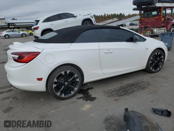 2018 Buick Cascada Sport Touring with VIN W04WJ3N58JG052766, listed as a Copart auction lot 78438754 with 45,552 mi miles and Salvage Title. Bid and sale history available at DreamBid. Image 3.