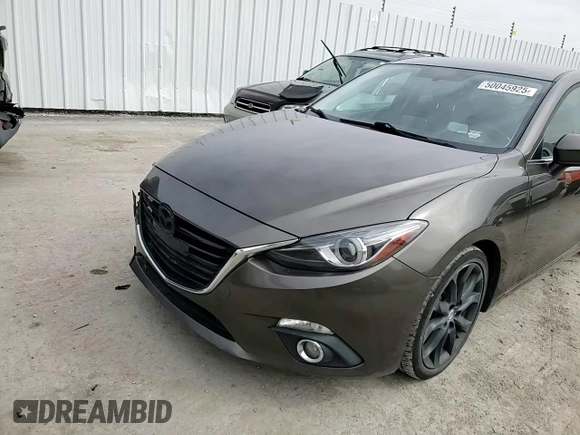 2014 Mazda 3 S Touring with VIN JM1BM1V31E1105847, listed as a Copart auction lot 50045925 with 121,538 mi miles and Salvage Title. Bid and sale history available at DreamBid. Image 11.