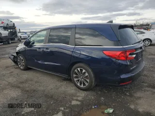 2023 Honda Odyssey EX-L with VIN 5FNRL6H69PB059019, listed as a Copart auction lot 85905154 with 33,091 mi miles and Salvage Title. Bid and sale history available at carsss.com. Image 2.