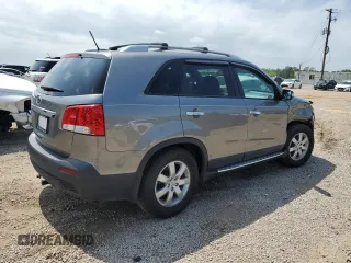 2012 Kia Sorento LX with VIN 5XYKT4A20CG200897, listed as a Copart auction lot 50878175 with 120,145 mi miles and Salvage Title. Bid and sale history available at carsss.com. Image 3.