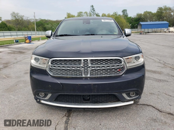 2014 Dodge Durango Citadel z VIN 1C4RDHEG4EC975557, wystawiony jako Copart lot #55117245 z przebiegiem 210 347 mil mil oraz Czysty tytuł • Clean title. Historia ofert i sprzedaży dostępna na DreamBid. Obrazek 5.