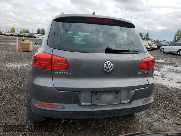 2017 Volkswagen Tiguan with VIN WVGHV7AX1HK017717, listed as a Copart auction lot 64948373 with 77,825 mi miles and Salvage title. Bid and sale history available at DreamBid. Image 6.