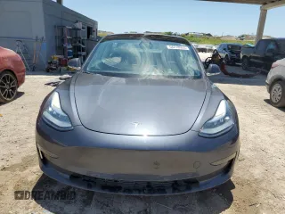2018 Tesla Model 3 Long Range Battery with VIN 5YJ3E1EA9JF044636, listed as a Copart auction lot 54218955 with 66,126 mi miles and Salvage Title. Bid and sale history available at DreamBid. Image 5.