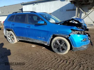2018 Jeep Cherokee Latitude with VIN 1C4PJLCB5JD544613, listed as a Copart auction lot 47477085 with 114,263 mi miles and Salvage Title. Bid and sale history available at carsss.com. Image 4.