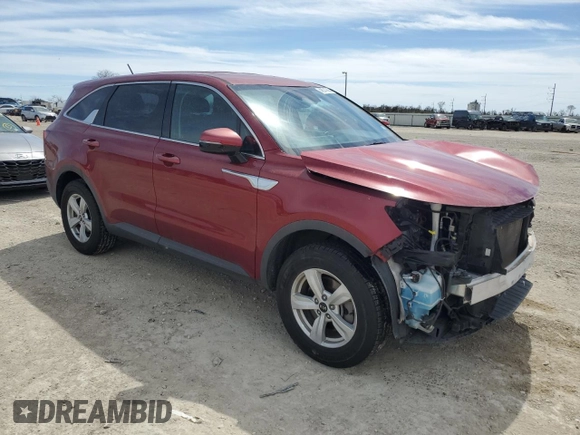 2021 Kia Sorento LX z VIN 5XYRGDLC6MG045413, wystawiony jako Copart lot #48747905 z przebiegiem 60 090 mil mil oraz Szkoda całkowita • Salvage title. Historia ofert i sprzedaży dostępna na DreamBid. Obrazek 4.
