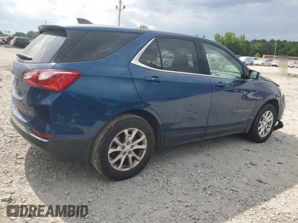 2019 Chevrolet Equinox LT with VIN 2GNAXKEV9K6272063, listed as a Copart auction lot 55803365 with 102,425 mi miles and Salvage title. Bid and sale history available at DreamBid. Image 3.
