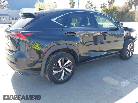 2020 Lexus NX with VIN JTJGARDZ4L2235032, listed as a IAAI auction lot 41924292 with 46,674 mi miles. Bid and sale history available at carsss.com. Image 4.